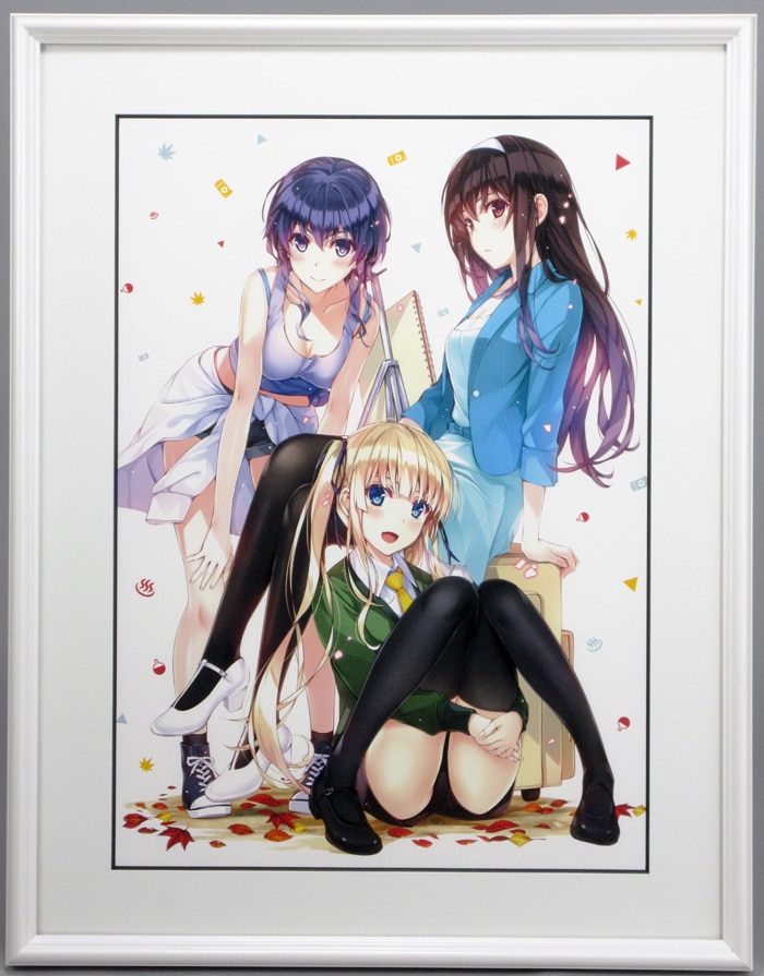 深崎暮人 カラー複製イラスト「冴えない彼女の育てかた」