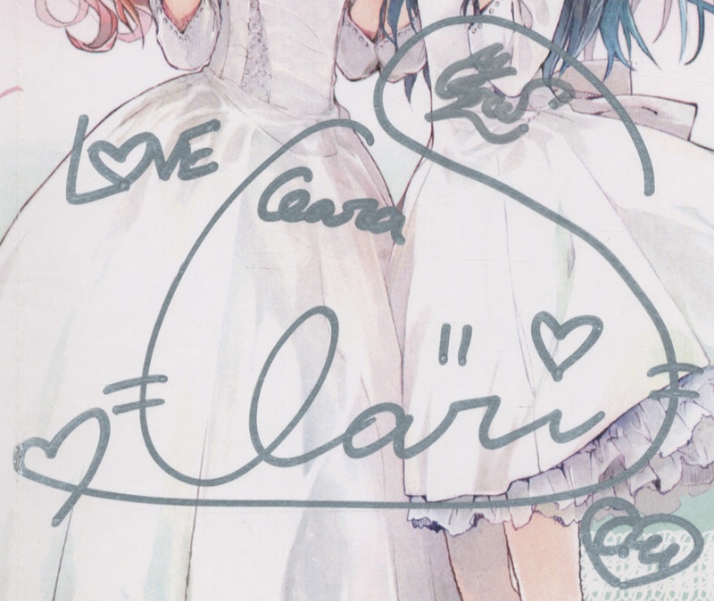 PG-7627]直筆サイン入りカード ClariS