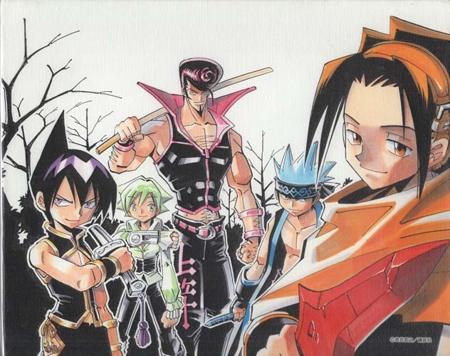 武井宏之 カラー複製イラスト「シャーマンキング」