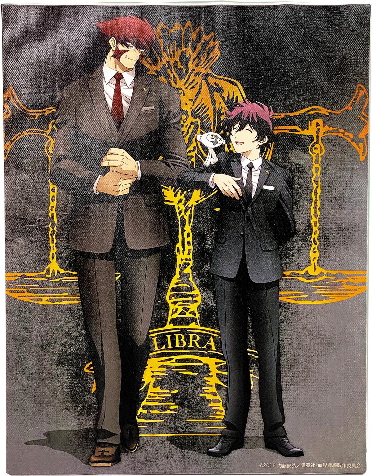 3154］ カラー複製イラスト 「血界戦線」クラウス＆レオナルド