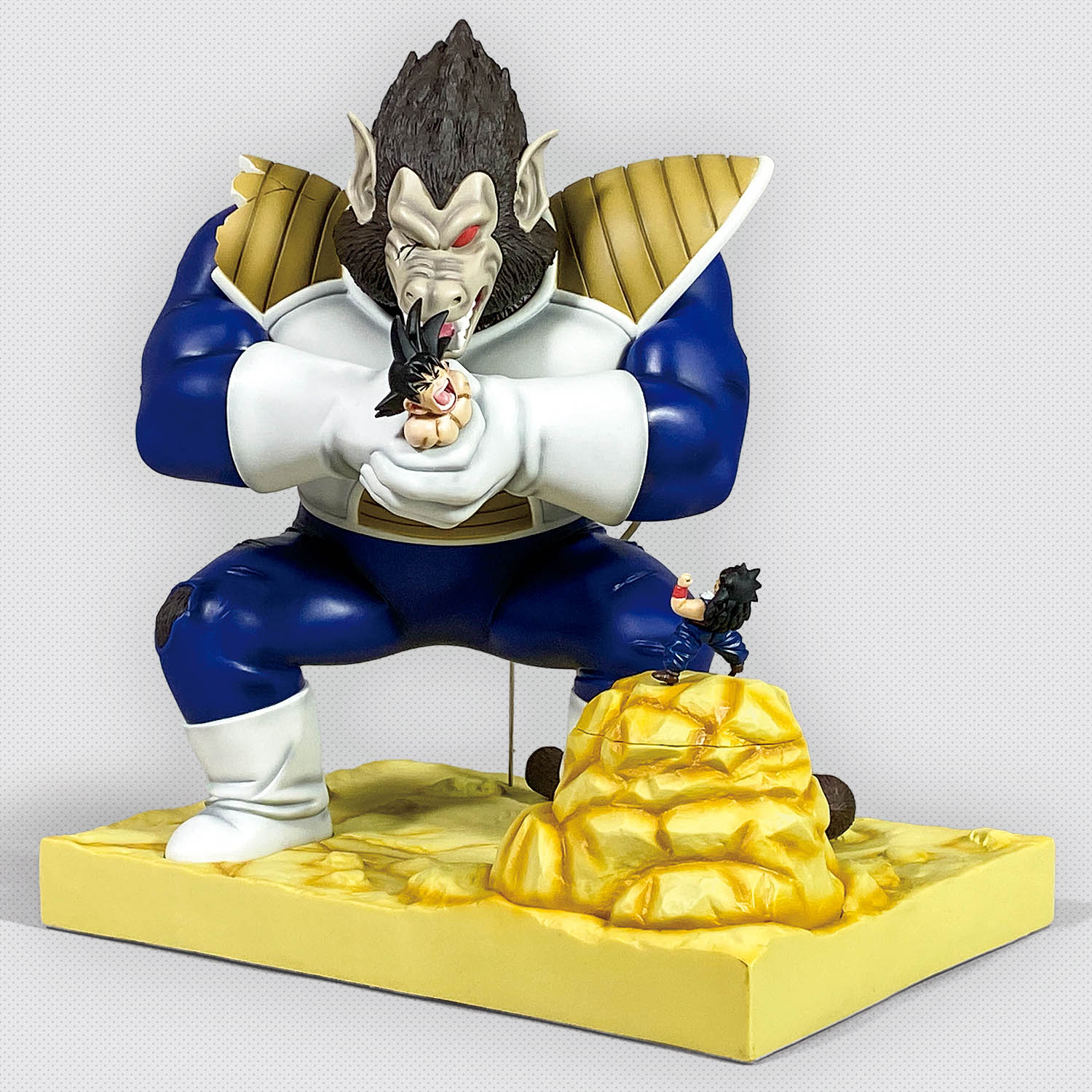 1013] 大猿ベジータ ジオラマモデル ヤジロベー・シッポ斬りVer.