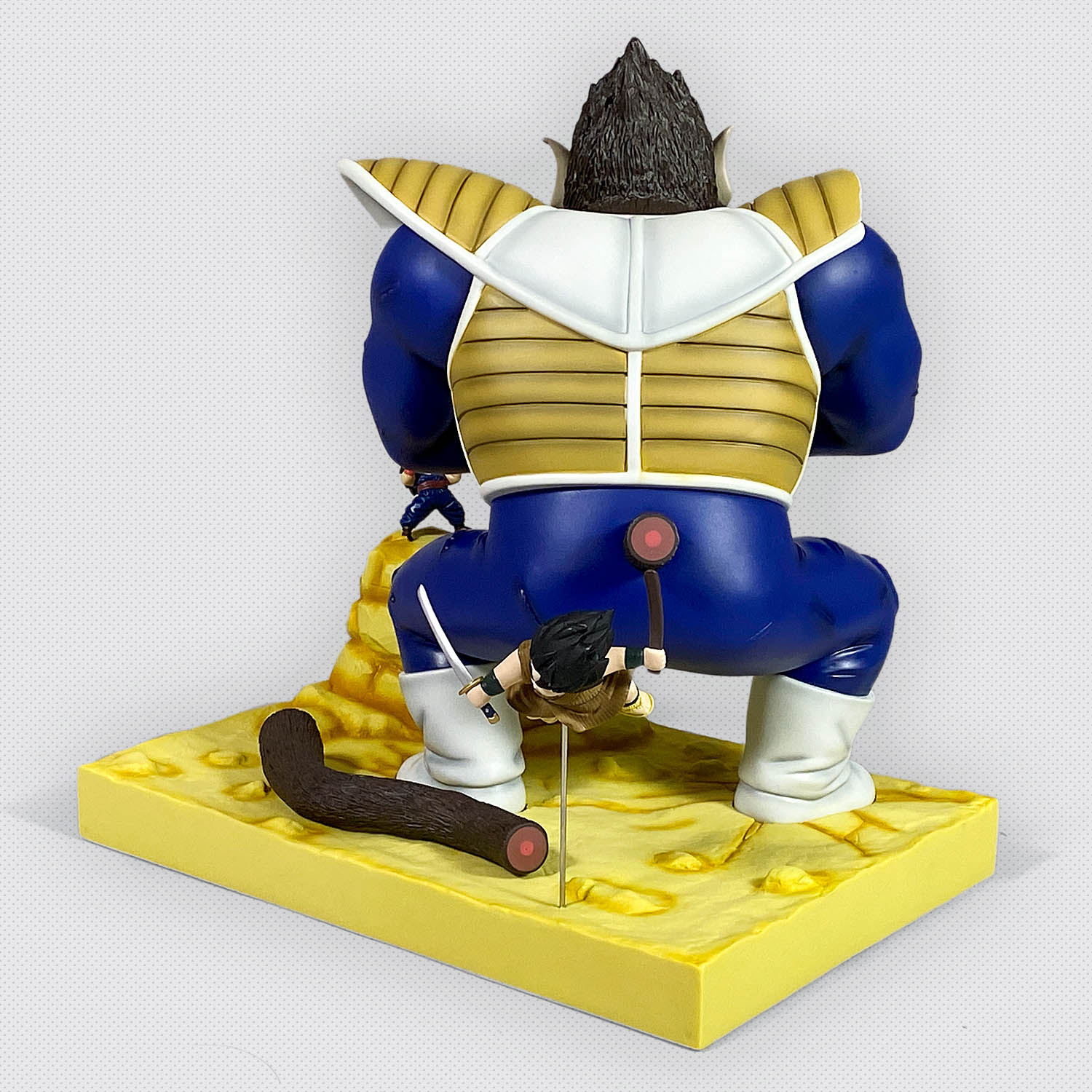 1013] 大猿ベジータ ジオラマモデル ヤジロベー・シッポ斬りVer.