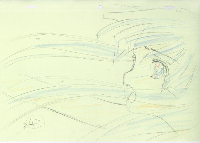 ひぐらしのなく頃に解 OPラフ原画