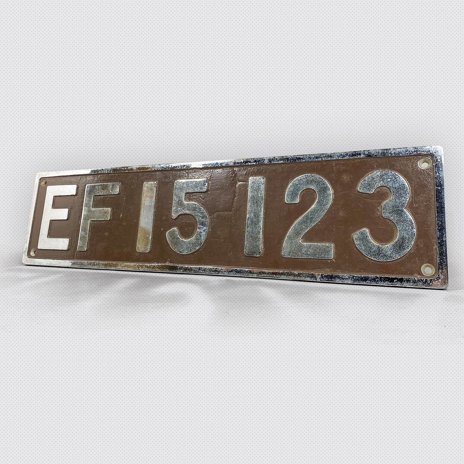 6703] EF15 123 ナンバープレート