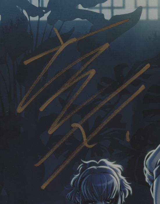 直筆サイン入りカラー複製イラスト 広江礼威 ブラック・ラグーン ｼｪﾝﾎｱ