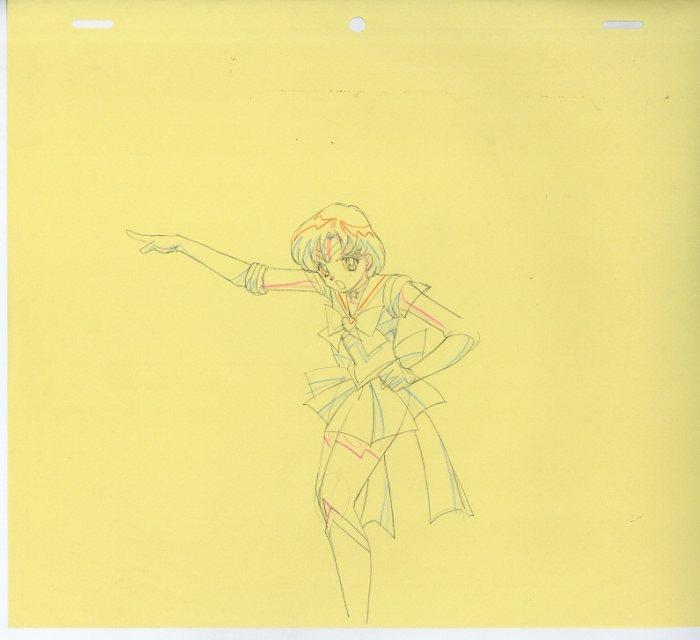 美少女戦士セーラームーン 原画 セーラー戦士