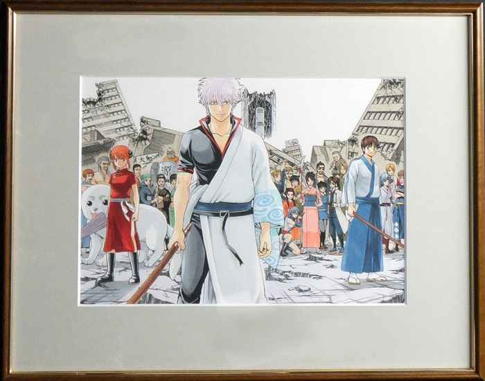 空知英秋 カラー複製イラスト「銀魂」