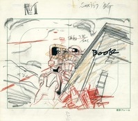 3306] 天空の城ラピュタ ラフ原画 / 直筆:宮崎駿