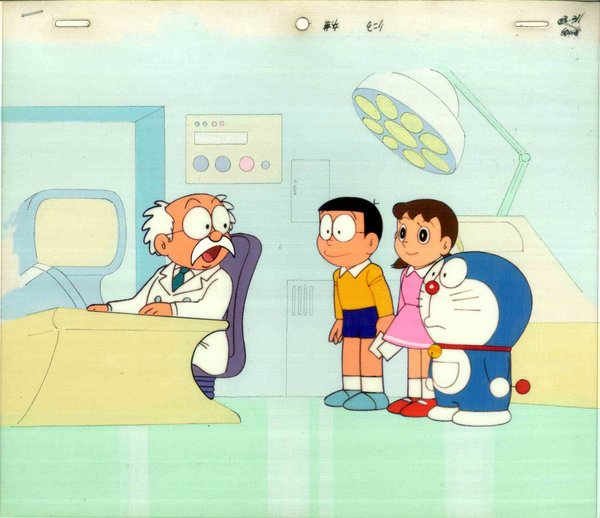 ドラえもん（第2作第1期） ドラえもん/のび太/しずか セル画