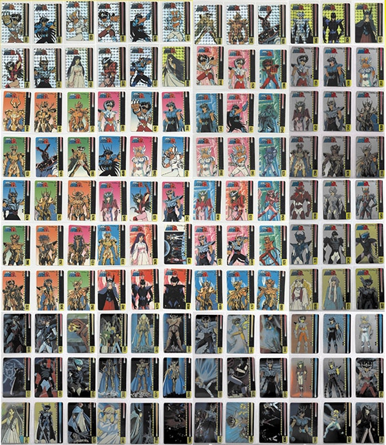 不二家 聖闘士星矢 ガムカード【全120種】