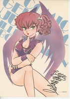 LiSA 直筆サイン入りポストカード「だってアタシのヒーロー。」