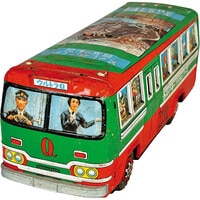 1204］ ノスタルジックヒーローズ 鉄人28号 貯金箱 飛びポーズ（青）