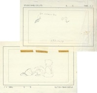 4479] 未来少年コナン レイアウト / 直筆:宮崎駿