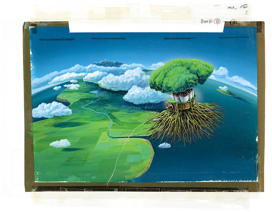 天空の城ラピュタEDセル