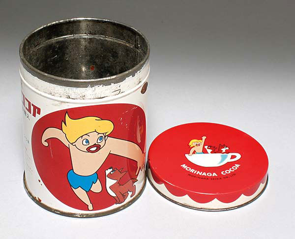 森永製菓 森永まんがココア 狼少年ケン 190g缶