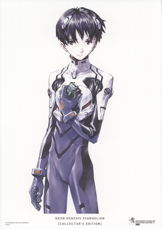貞本義行 カラー複製イラスト「新世紀エヴァンゲリオン」