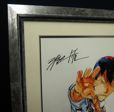 渡辺航 直筆サイン入りカラー複製イラスト「弱虫ペダル」荒北靖友