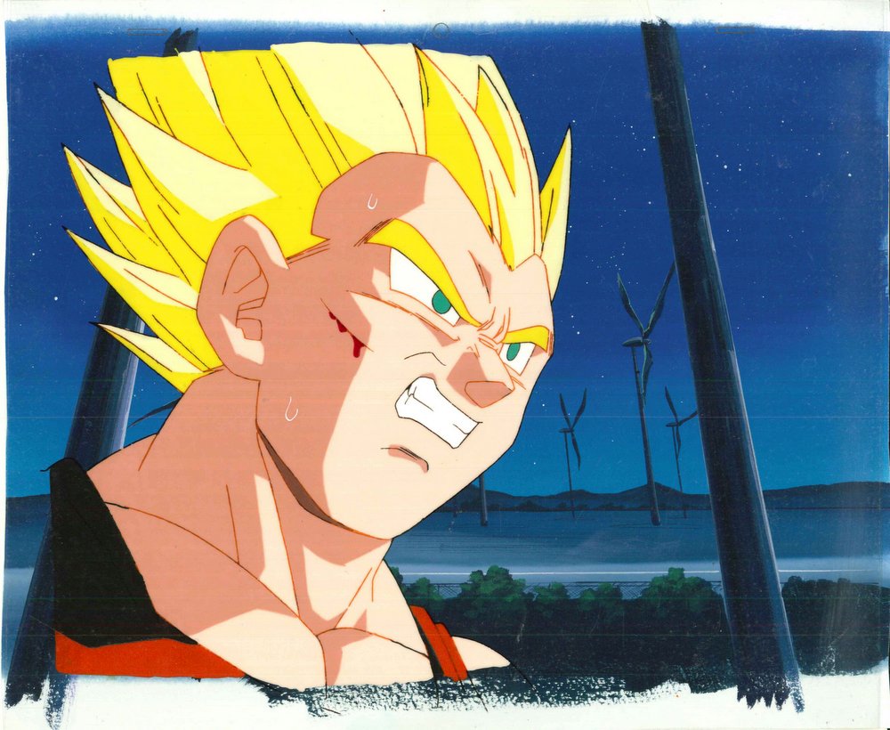 ドラゴンボールGT ベジータ セル画