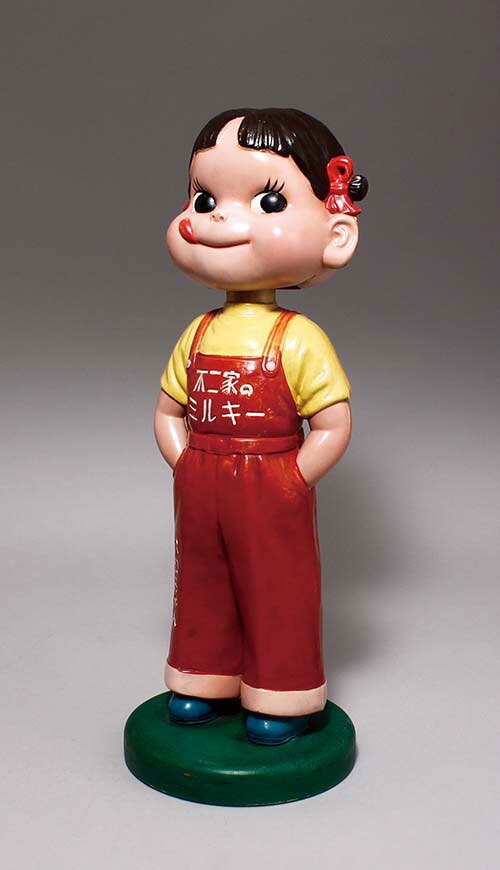 不二家 ペコちゃんカウンターサイズ セルロイド人形