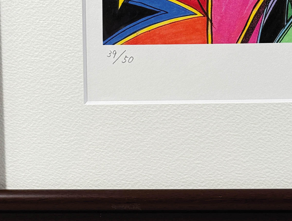 3123] 藤田和日郎 直筆サイン入りカラー複製イラスト「からくりサーカス」