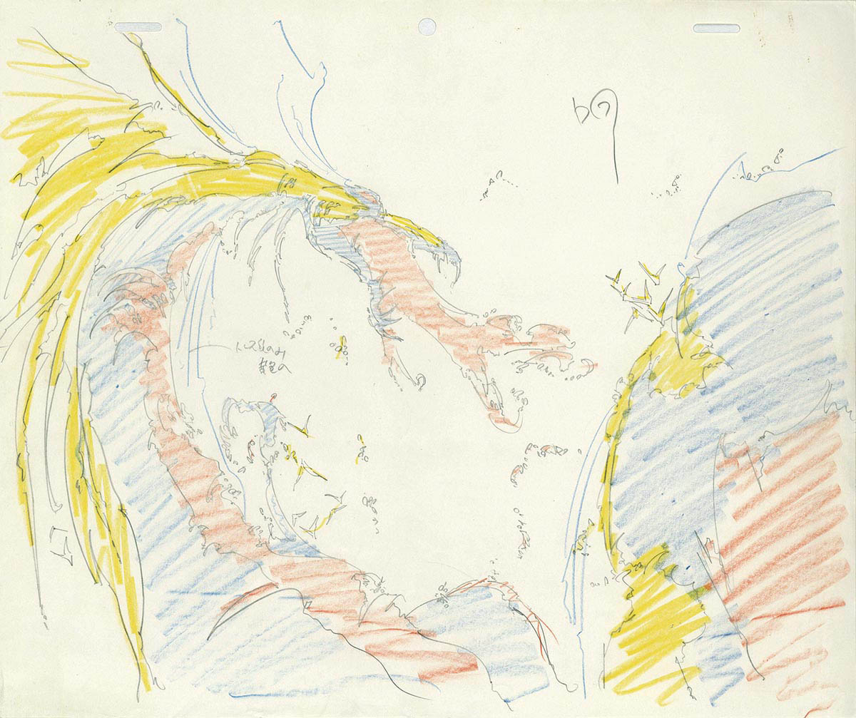 2183] 幻魔大戦 原画 / 直筆:金田伊功