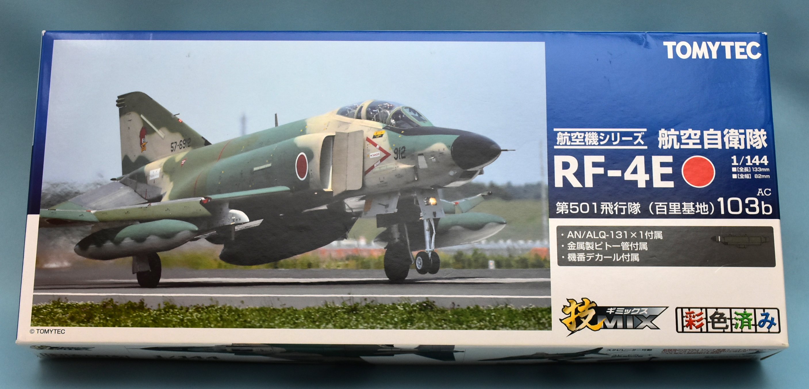 TOMYTEC 技MIX 1⁄144 F-4EJ 航空自衛隊 (百里基地)未組立 トミーテック