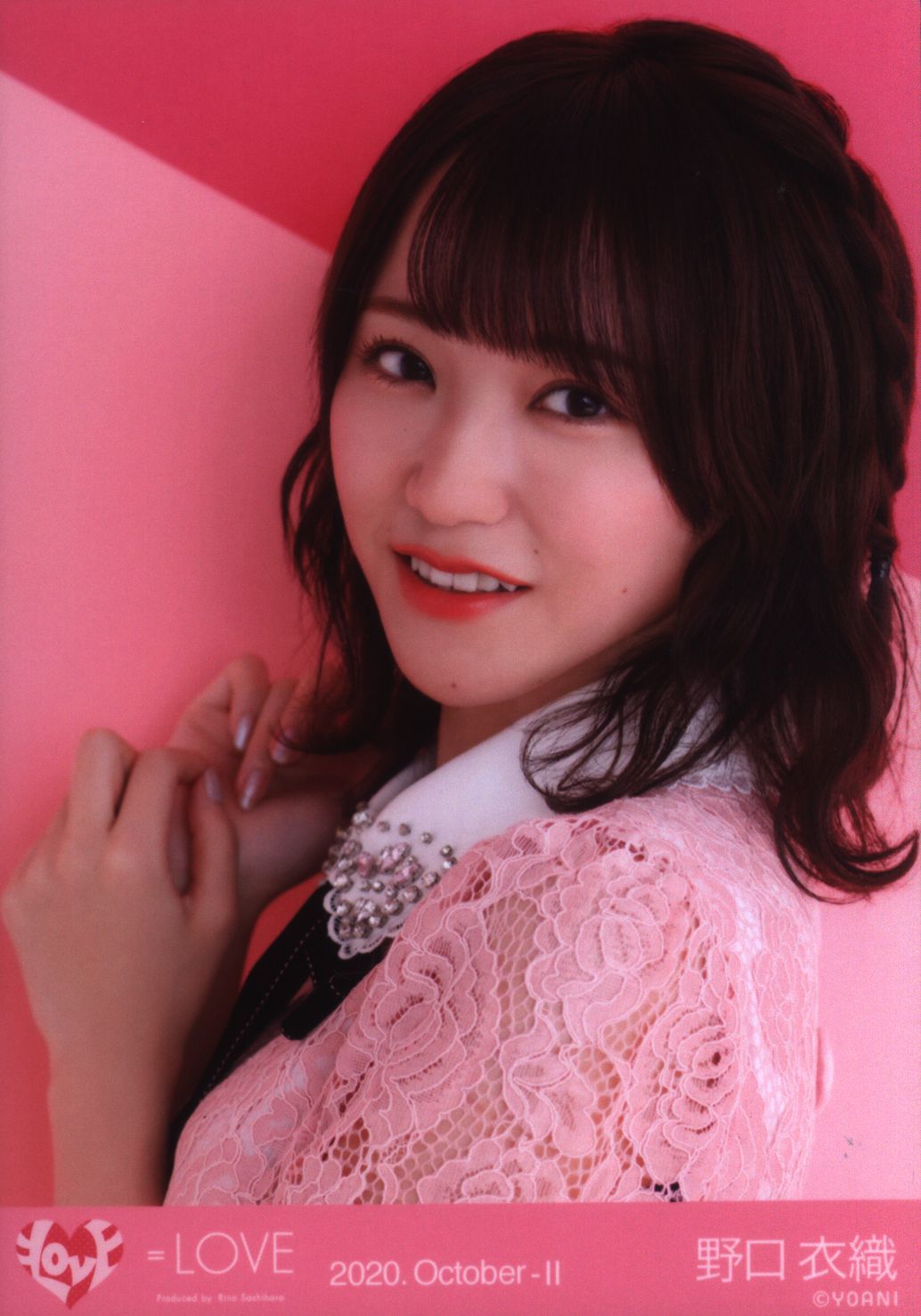 野口衣織直筆イコラブ狂想カタストロフィ