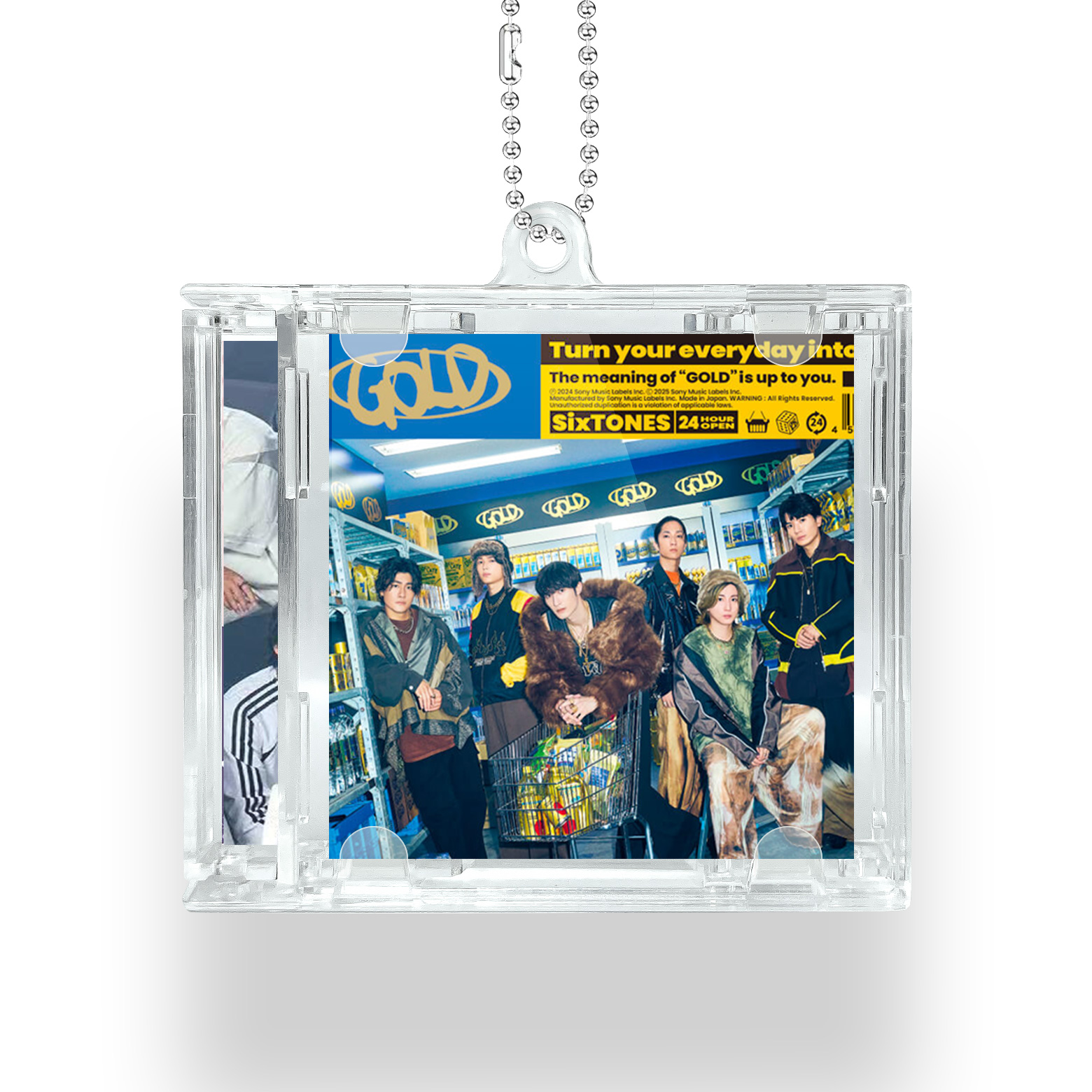 SixTONESグッズ | NFCミニCDキーリング【SixTONES/THEBALLERS】-YITOTO