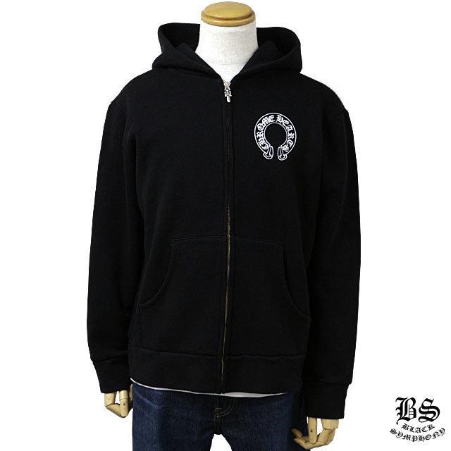 CHROME HEARTS クロムハーツ パーカー ホースシュー&フローラルクロス