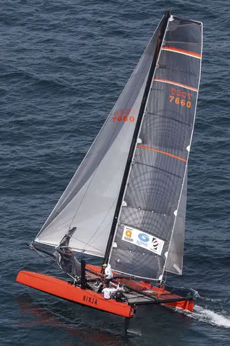 双体帆船- Ninja - Lloyd Stevenson Boat Builders - 竞赛/ 碳纤/ 补助帆桁