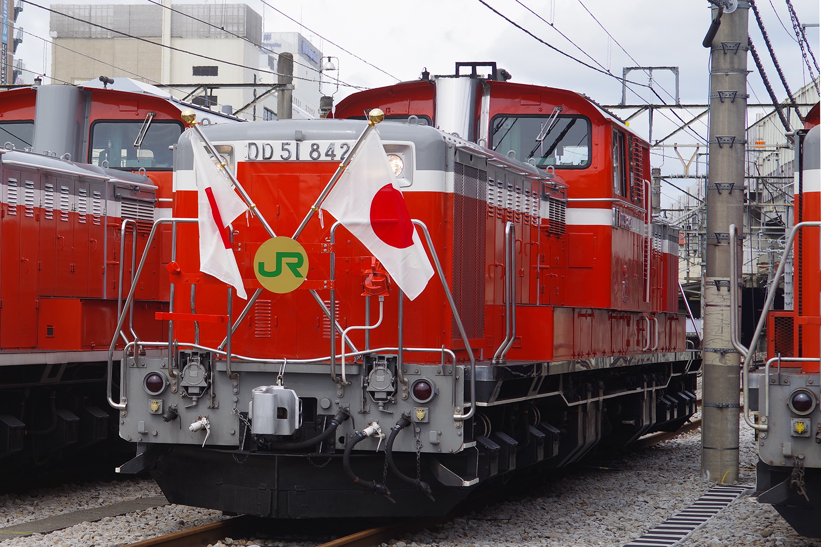 KATO 7008-5 DD51 842 お召機 入線: Nゲージ立川駅レイアウト作成記