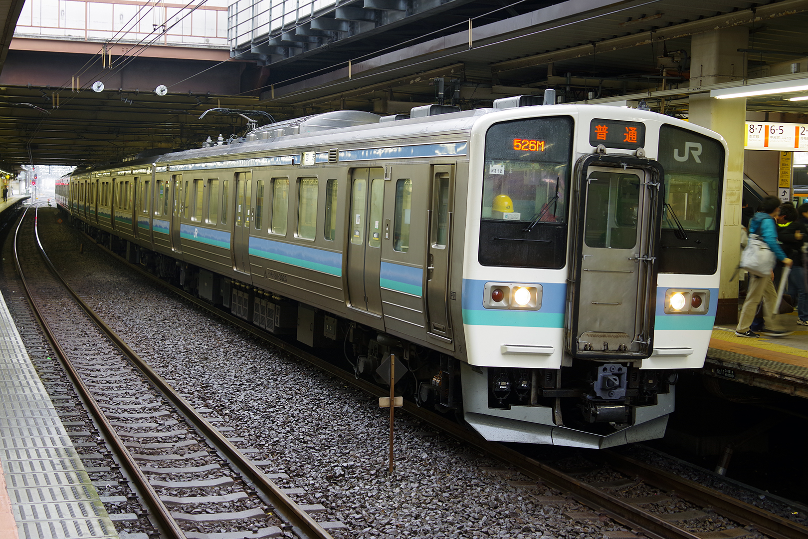 KATO 10-1212 211系3000番台 長野色(スカート強化形) 3両セット入線: N