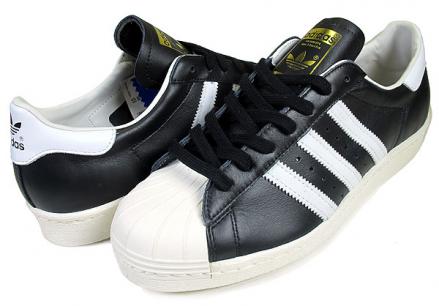 アディダス スーパースター 80'S ブラック/ホワイト/チョーク2 (G61069