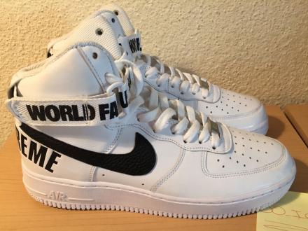 リーク】 シュプリーム × ナイキ エアフォース1 ハイ コレクション