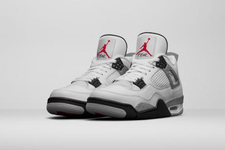 2016年2月13日発売予定】 ナイキ エアジョーダン4 '89 レトロ ホワイト