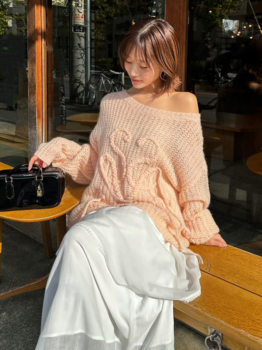 ロゴローゲージニットプルオーバー(ニット)｜トップス｜SNIDEL