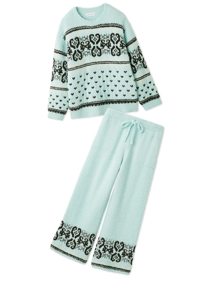 WEB限定】ノルディックプルオーバー×ノルディックロングパンツSET