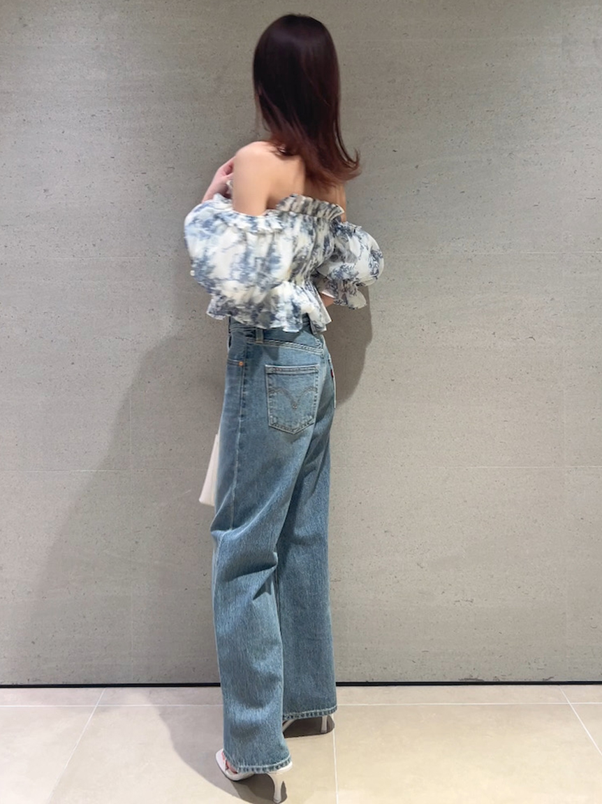 ギャザーオフショルブラウス(シャツ・ブラウス)｜トップス｜SNIDEL