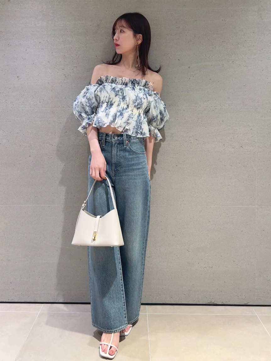 ギャザーオフショルブラウス(シャツ・ブラウス)｜トップス｜SNIDEL