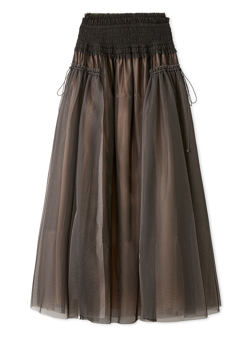 Chacott】Sustainableチュールスカート(ロングスカート)｜スカート