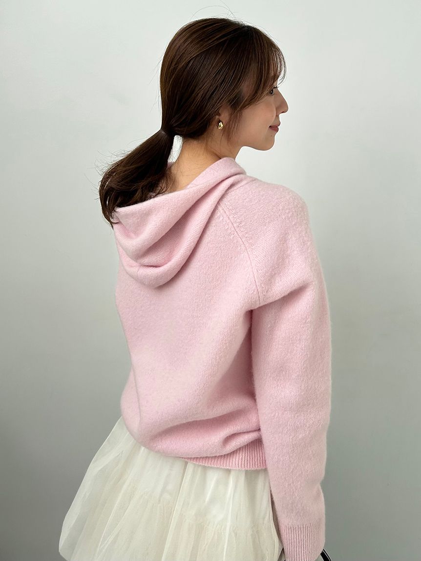 LACOSTE/ニットフーディー(ニット)｜トップス｜SNIDEL(スナイデル)の