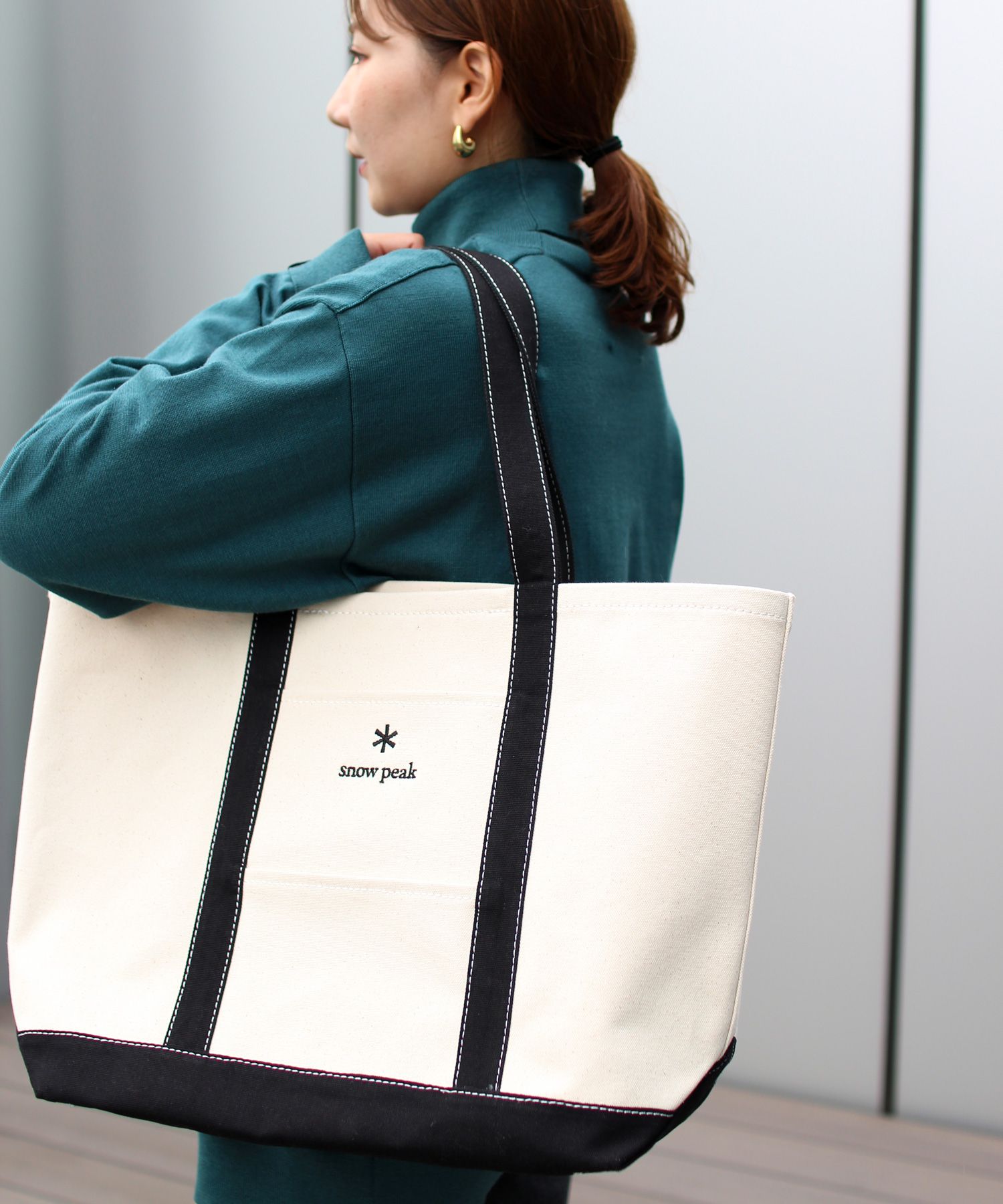 NOASOBI Canvas Tote Bag M| スノーピーク(Snow Peak)
