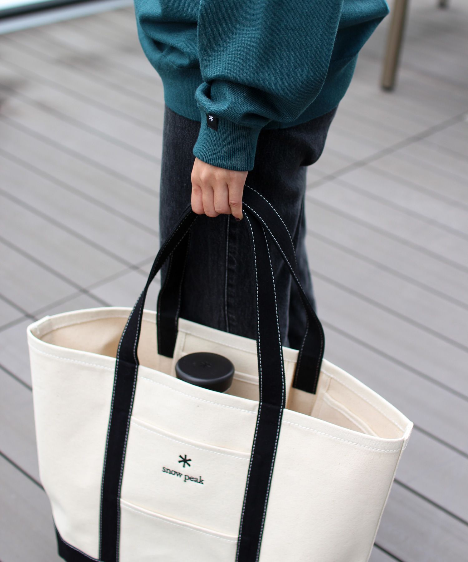 NOASOBI Canvas Tote Bag M| スノーピーク(Snow Peak)