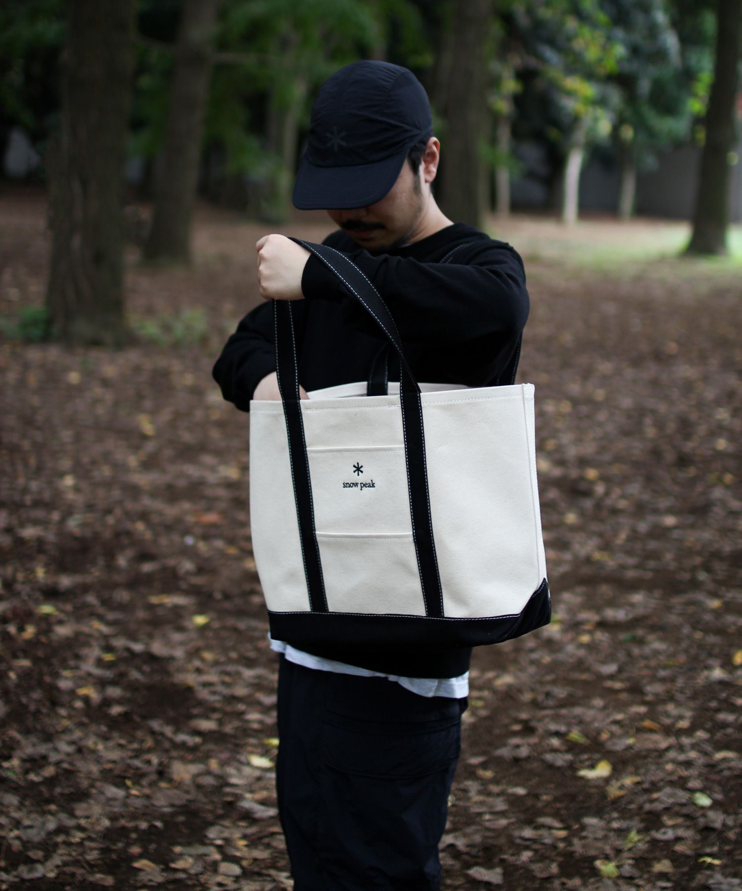 NOASOBI Canvas Tote Bag M| スノーピーク(Snow Peak)