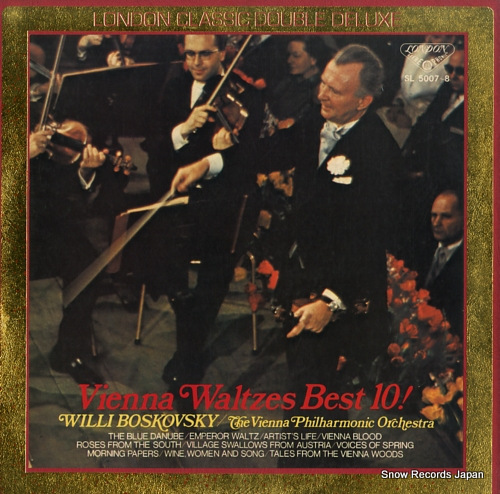 ウィリー・ボスコフスキー ウィンナ・ワルツ・ベスト10！ SL5007
