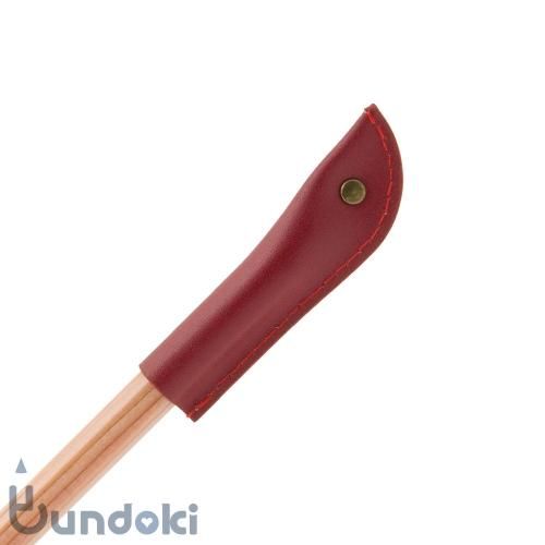 SNC/新工精機】Lサイズ・本革えんぴつキャップ (ブルー)