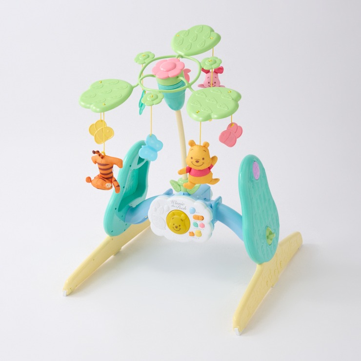 玩具 えらべる回転 6WAYジムにへんしんメリー プラス くまのプーさん