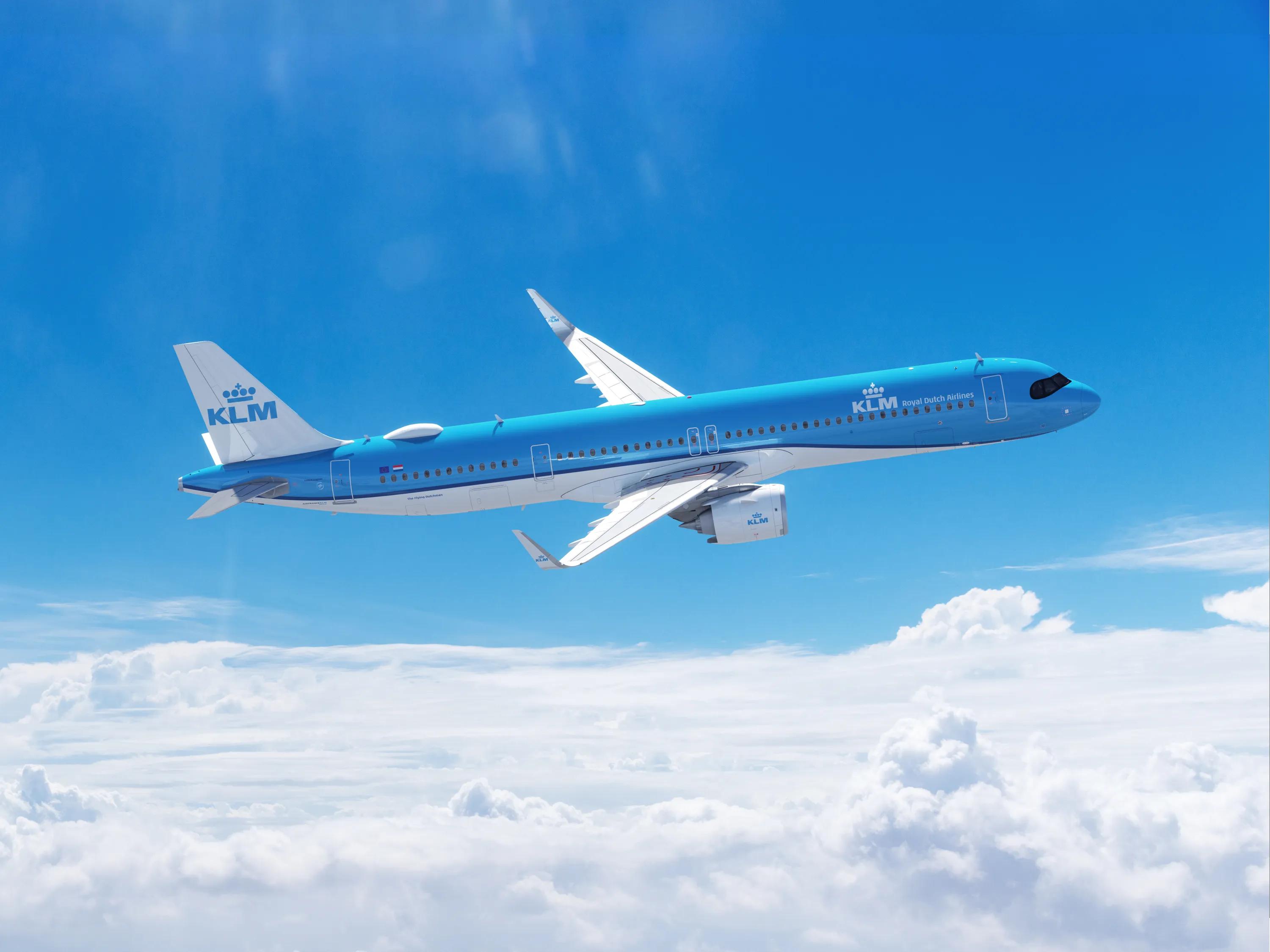 KLM's Airbus A321neo specifications and seat map - KLM JP