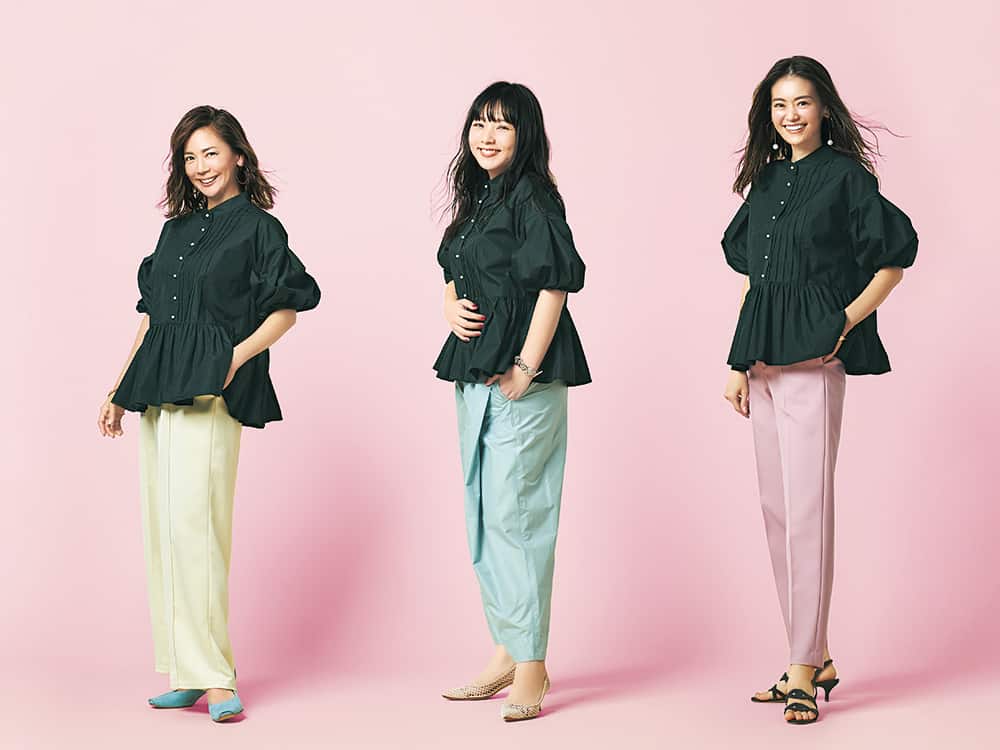 体型別に着比べてみた】私のぴったりサイズは!?人気ブランドのトレンド