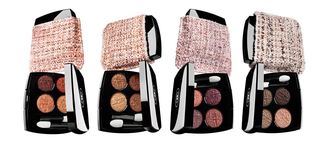 シャネルから、ツイードを纏った特別限定品のアイシャドウ パレットが